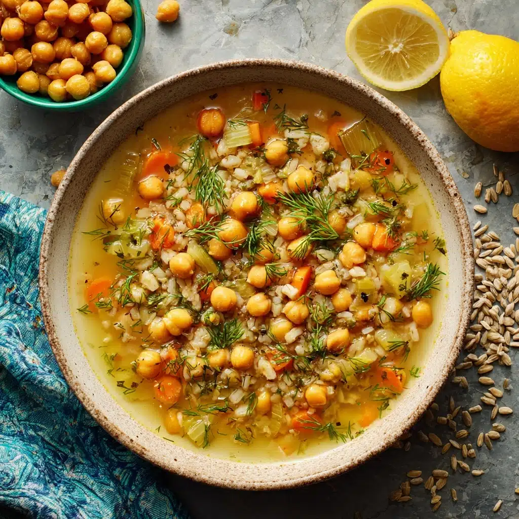 Chickpea and Pearl Barley Stew Recipe - Recipe Image