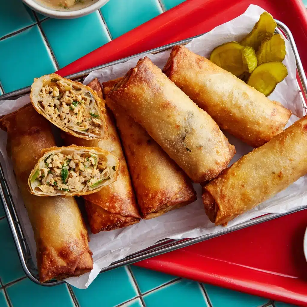 Cheeseburger Egg Rolls Recipe