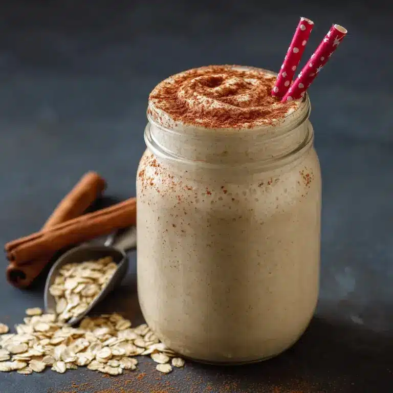 Cinnamon Roll Smoothie Recipe