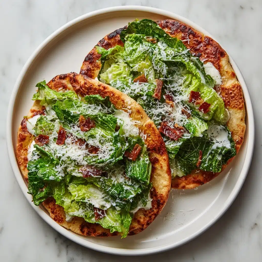 Smash Chicken Caesar Tacos Recipe - Recipe Image