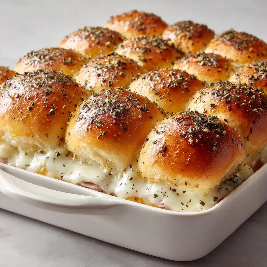 Hot Italian Sub Sliders Recipe - Recipe Image