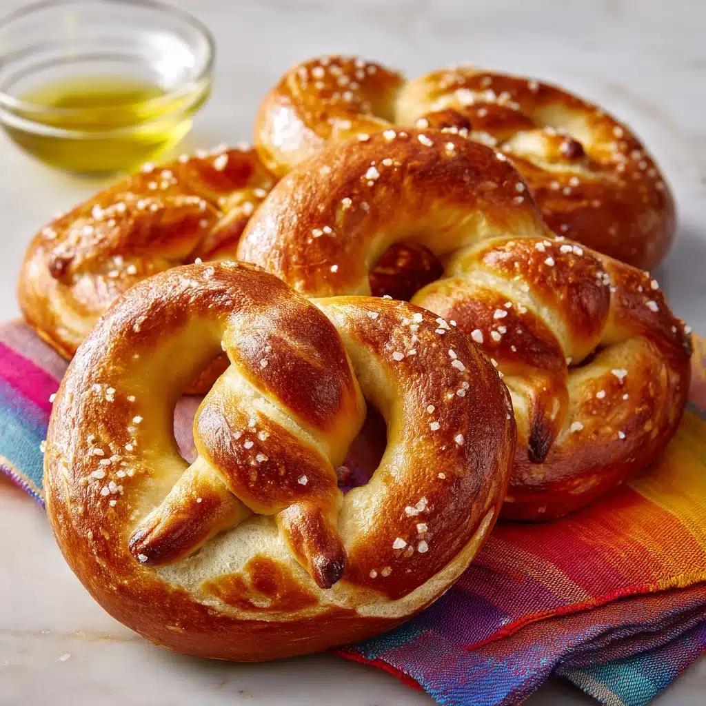 30 Minute Homemade Soft Pretzels Recipe - Recipe Image