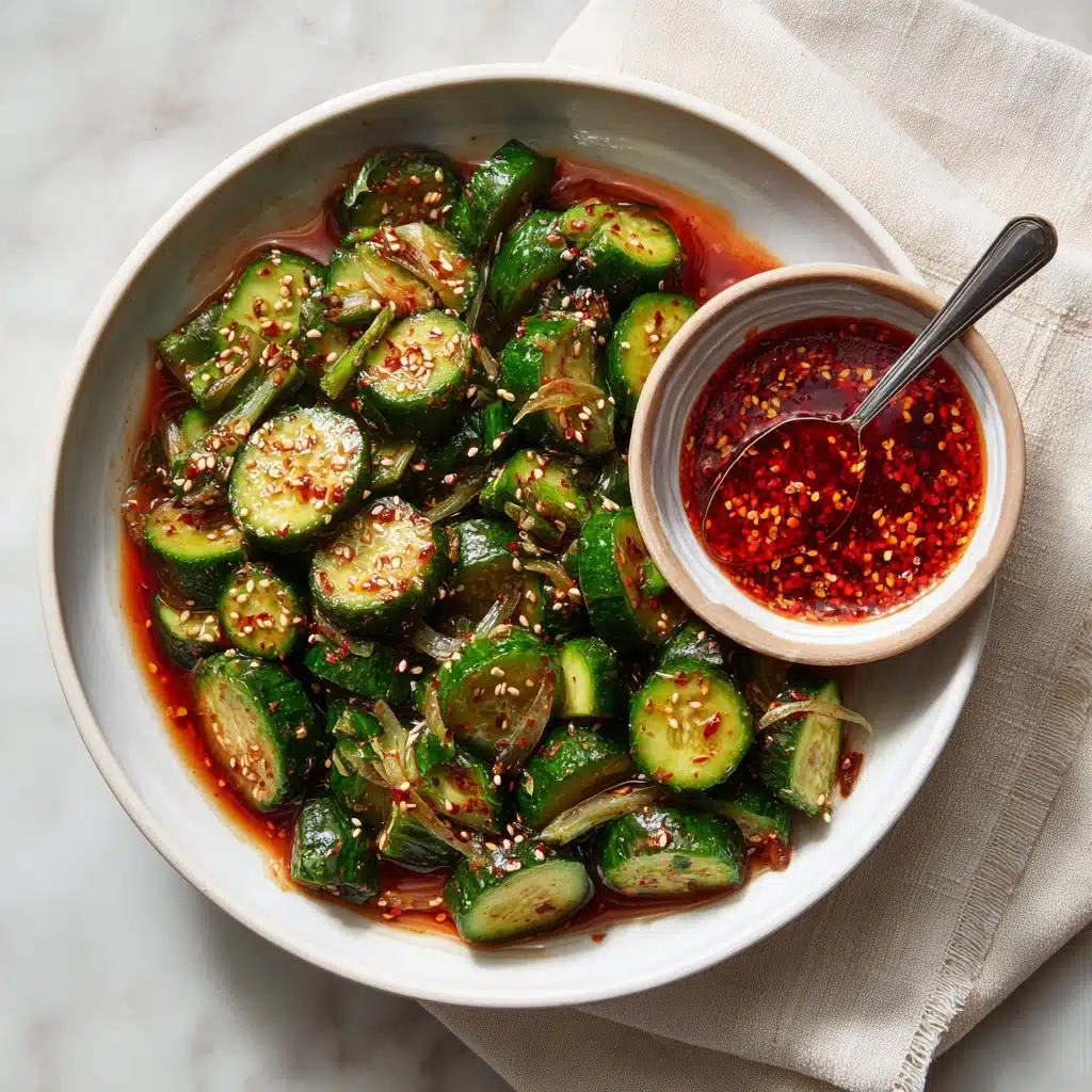 Spicy Asian Cucumber Salad Recipe