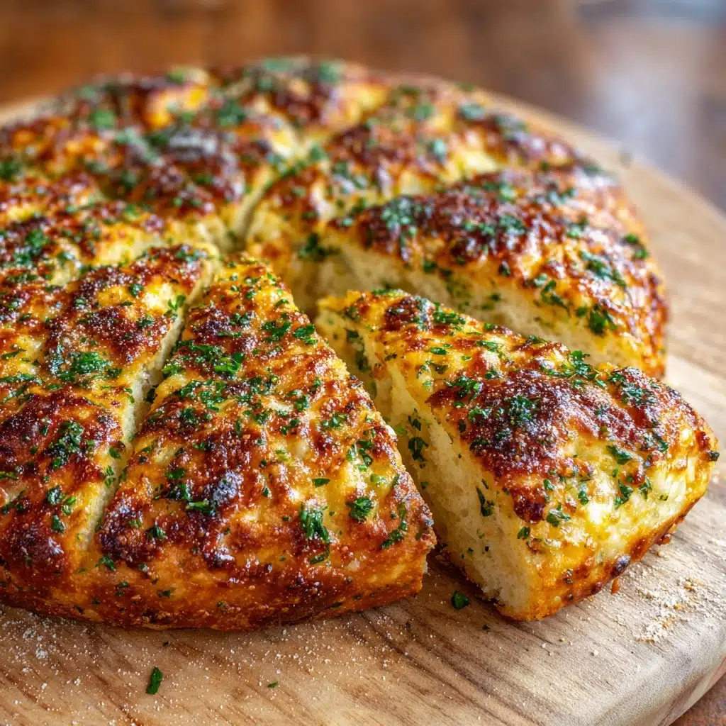 Garlic Parmesan Focaccia Bread – A Savory Homemade Favorite Recipe - Recipe Image