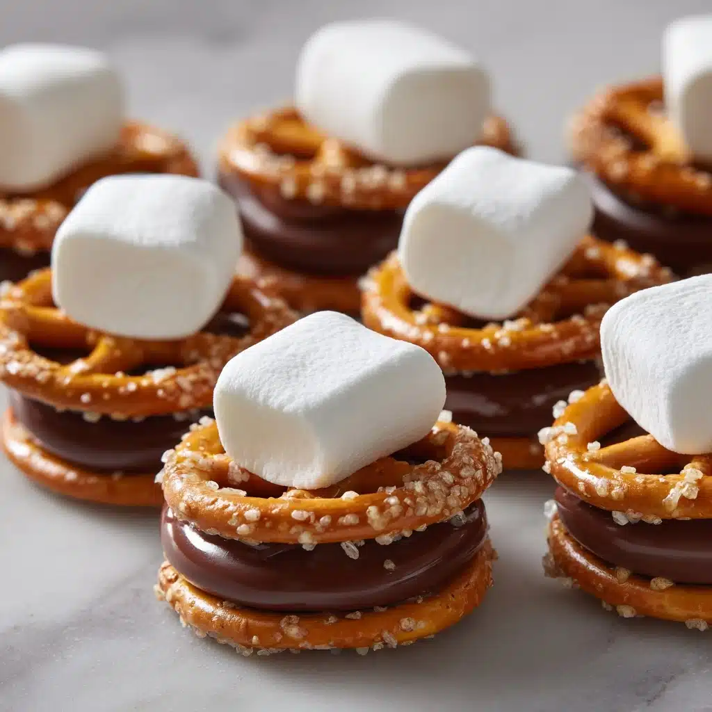 S'mores Pretzel Bites Recipe - Recipe Image
