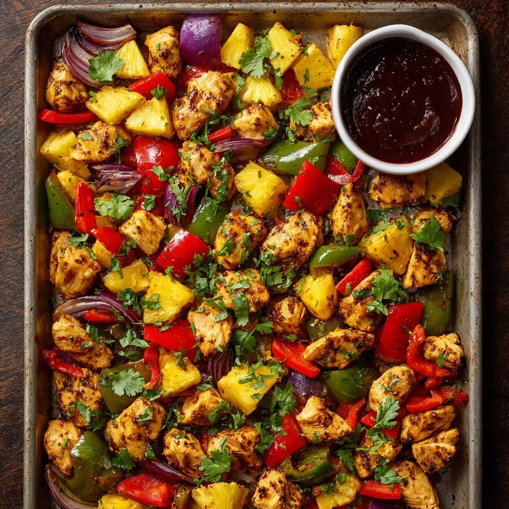 Pineapple Chicken Sheet Pan Meal Recipe