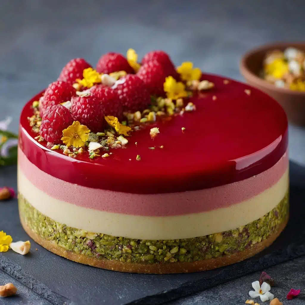 Raspberry Pistachio Mousse Recipe