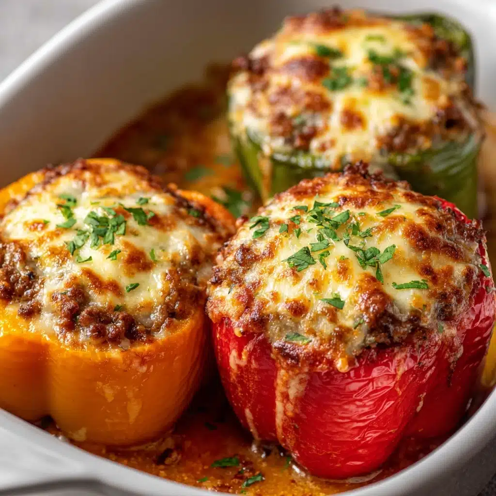 Ground Turkey Stuffed Peppers Recipe - Recipe Image