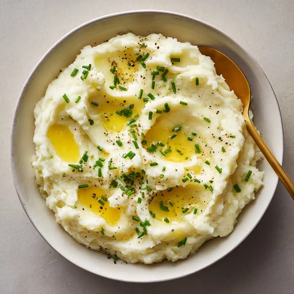 Easy Garlic Mashed Potatoes Recipe - Recipe Image