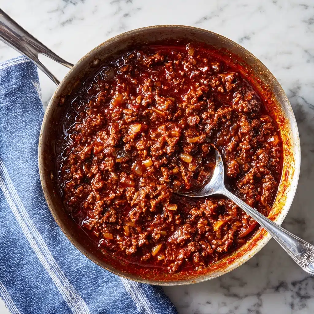 Homemade Sloppy Joe Sauce Recipe