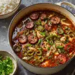 Traditional New Orleans Chicken & Sausage Gumbo Recipe