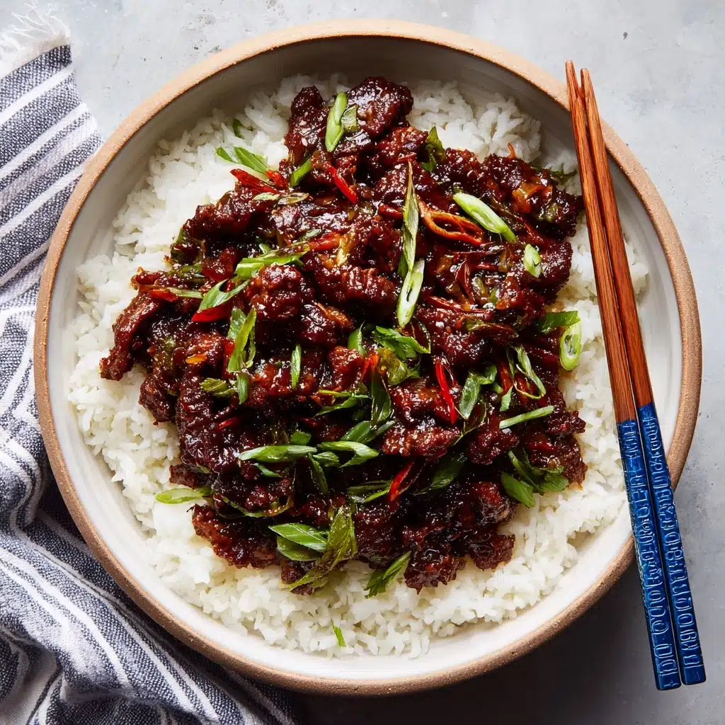 30-Minute Mongolian Beef Recipe - Recipe Image