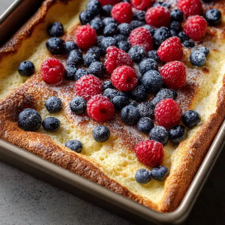 Baked German Pancake Recipe