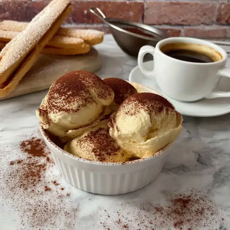 Authentic Tiramisu Gelato Recipe
