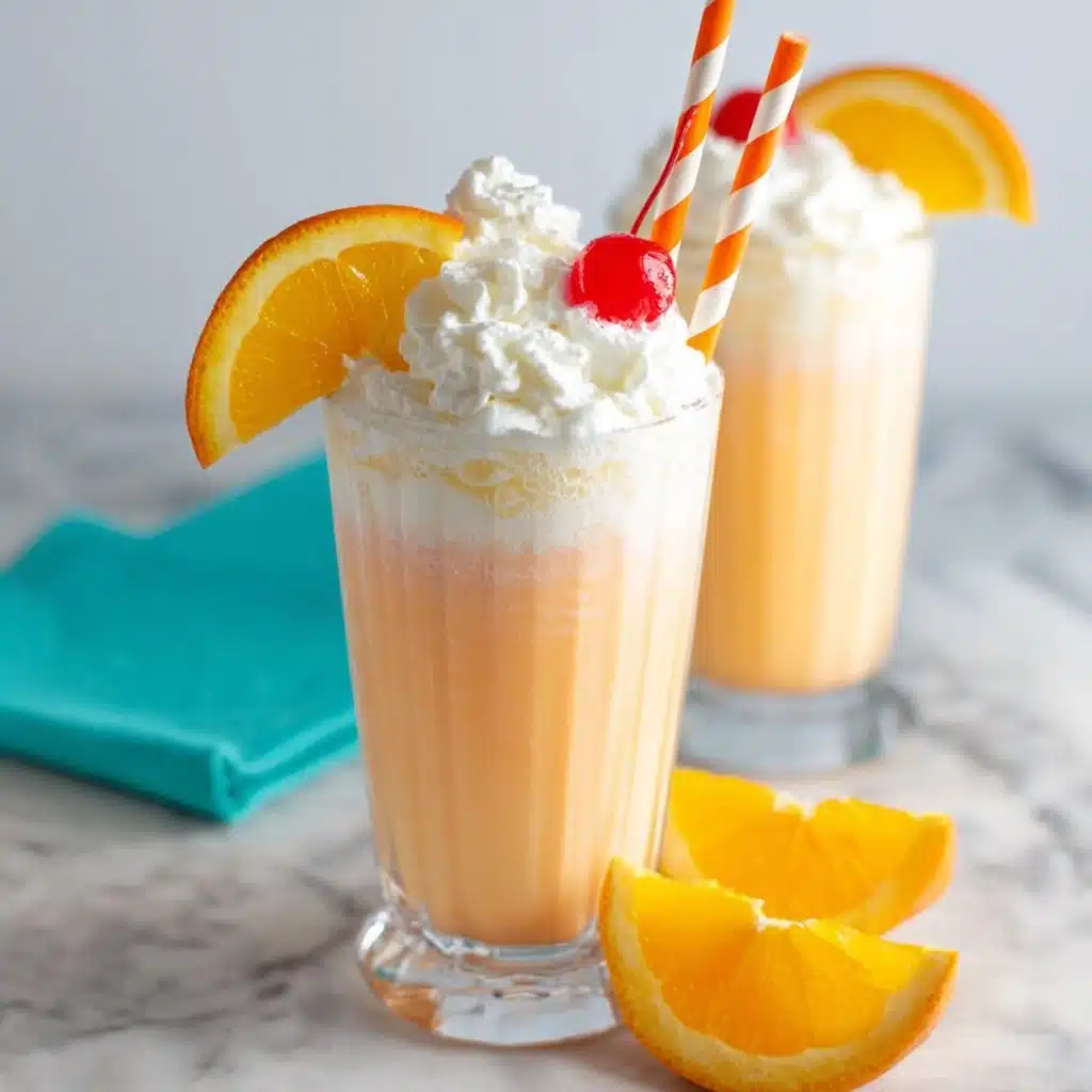 Orange Creamsicle Milkshake Recipe - Recipe Image