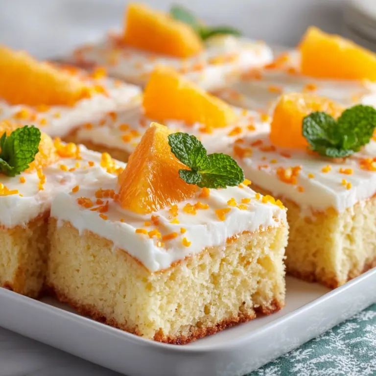 Orange Creamsicle Cake Recipe