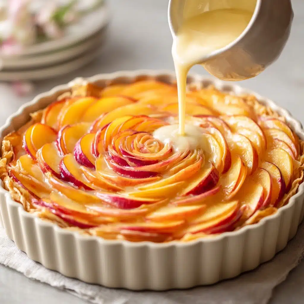 Peach Fillo Crinkle Pie Recipe - Recipe Image