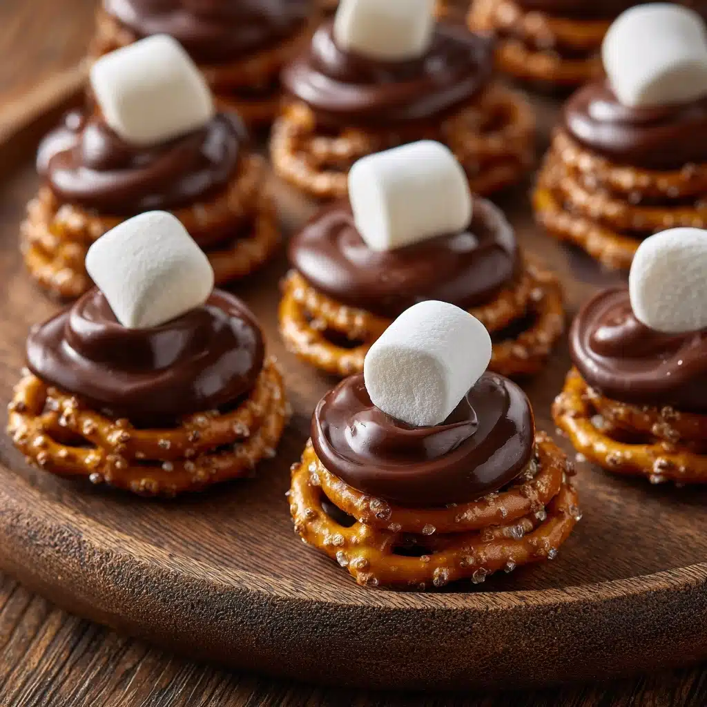 S'mores Pretzel Bites Recipe - Recipe Image