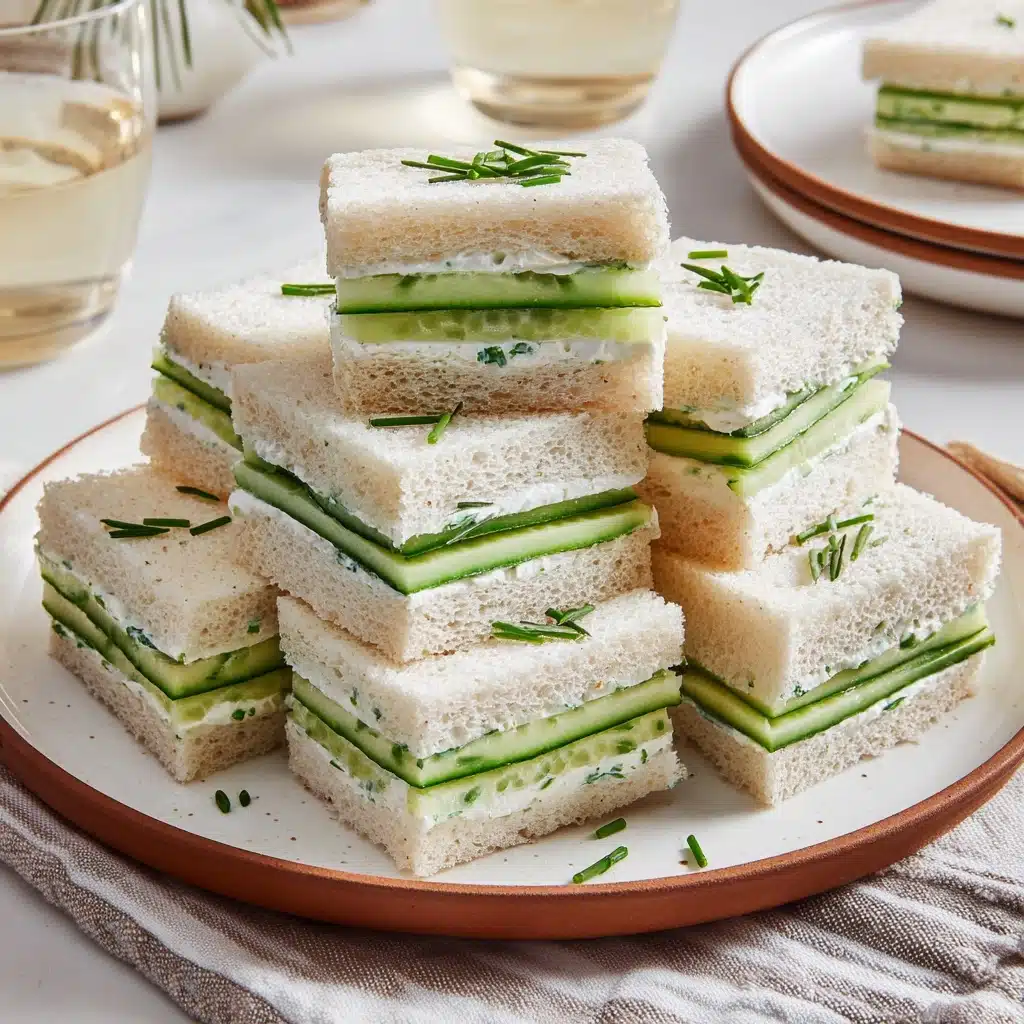 Cucumber Sandwiches Recipe - Recipe Image