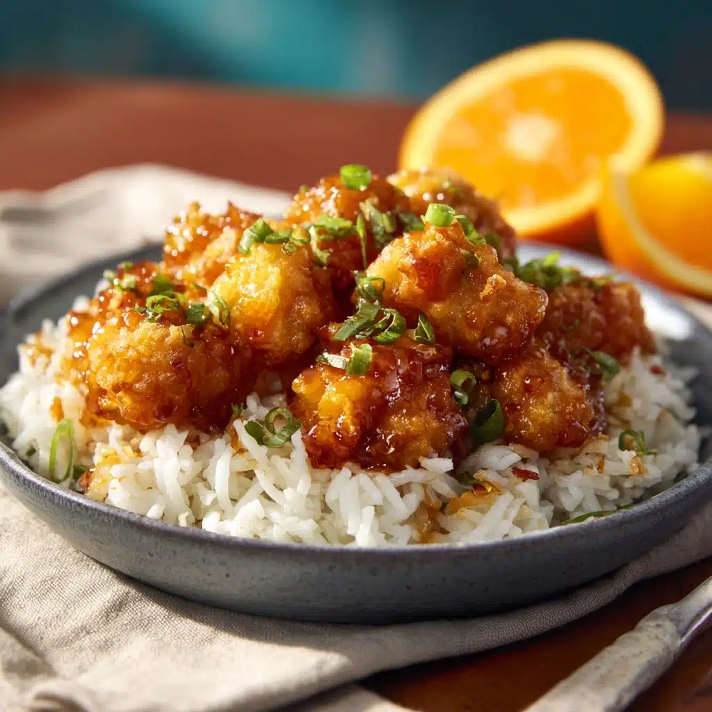 Panda Express copycat Orange Chicken Recipe - Recipe Image
