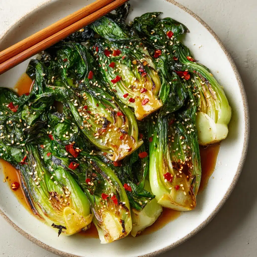 Quick Bok Choy with Garlic and Ginger Recipe - Recipe Image