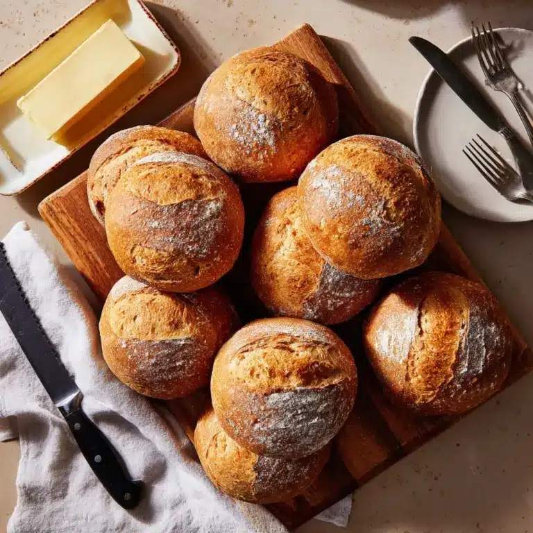 Rundstykker (Danish Breakfast Rolls) Recipe