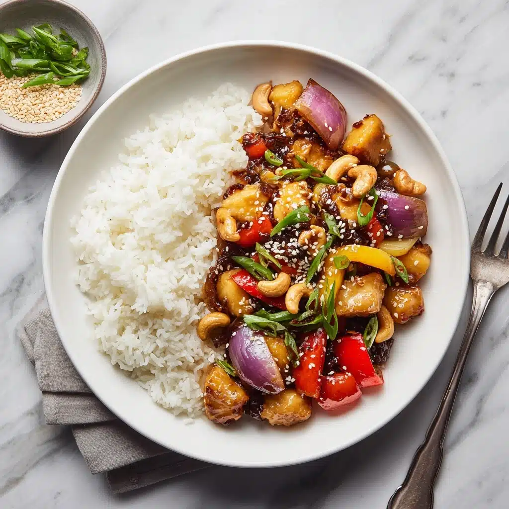 Jessica's Sheet Pan Cashew Chicken Recipe - Recipe Image
