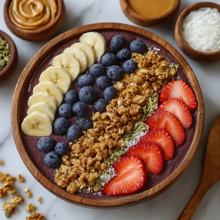Creamy And Thick Acai Bowl Recipe