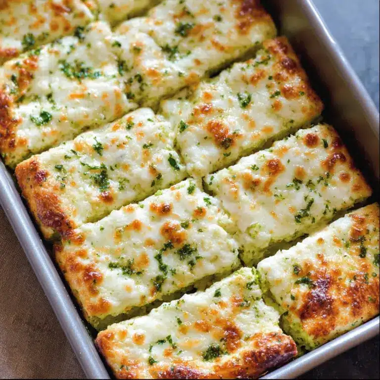 Cheesy Zucchini Breadsticks Recipe