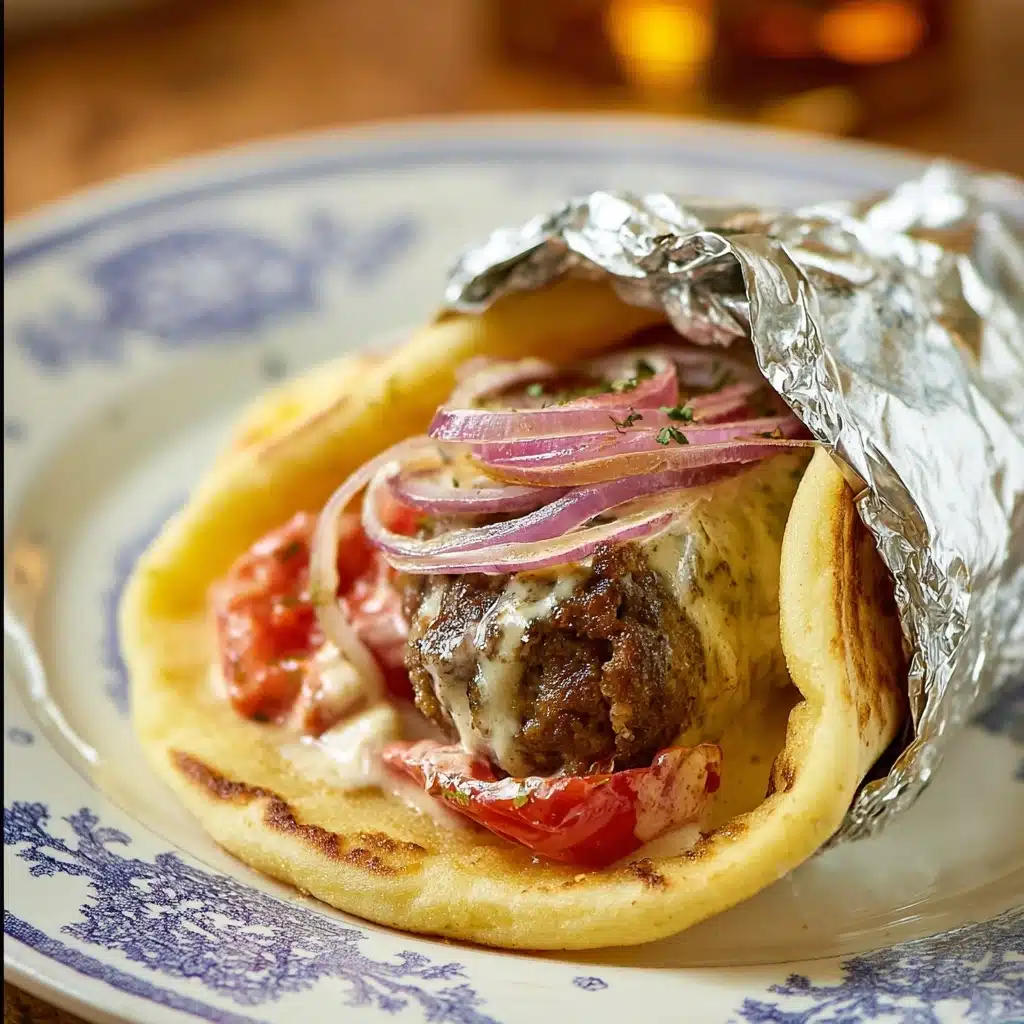 The Ultimate Greek-American Gyro Pita Recipe - Recipe Image