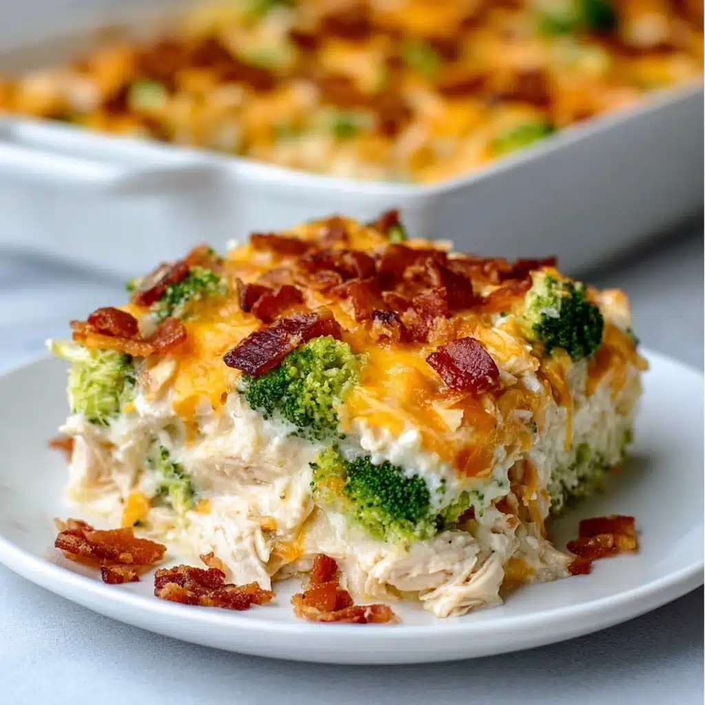 Easy Low Carb Chicken Casserole Recipe - Recipe Image