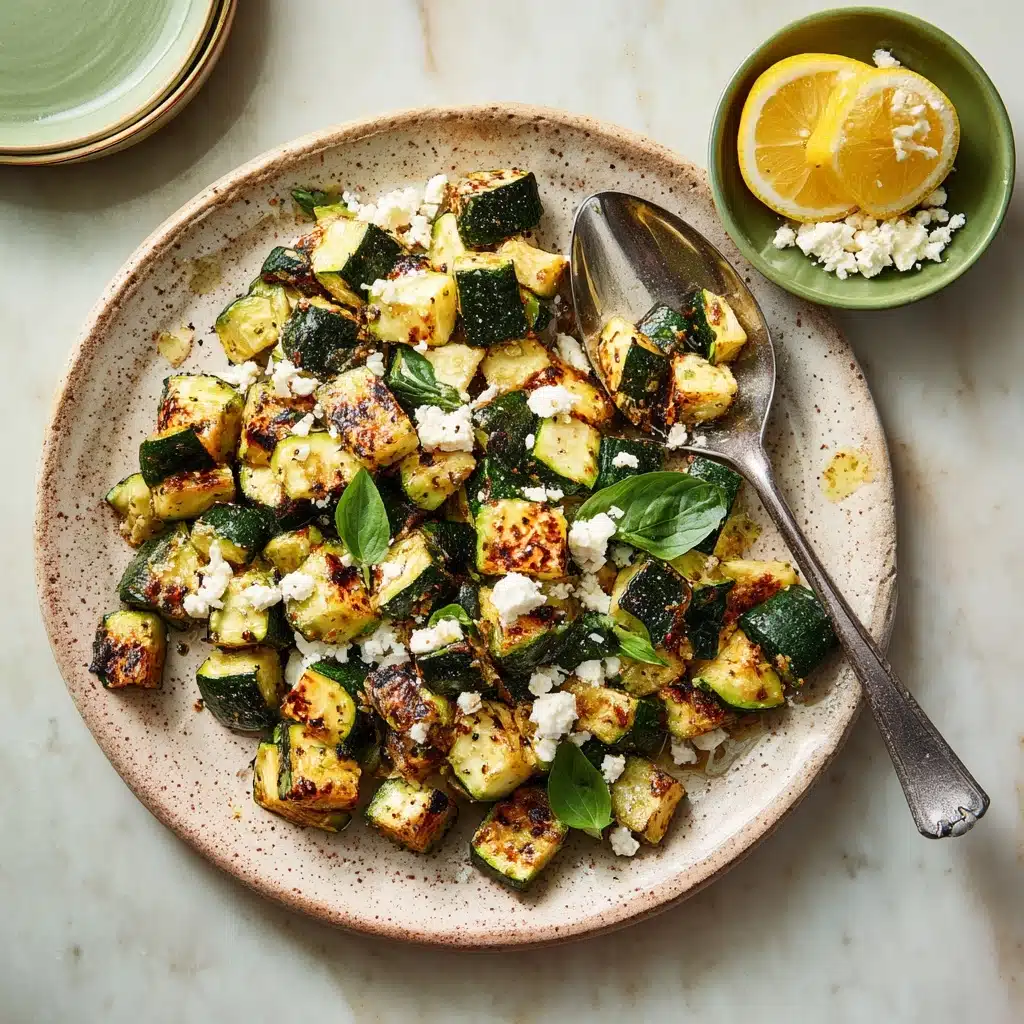 Roasted Zucchini Recipe
