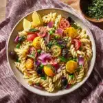 Healthy Creamy Pasta Salad Recipe