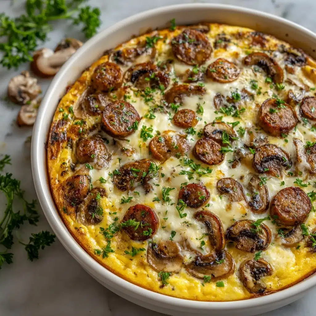 Hamburger Mushroom Bake Recipe - Recipe Image
