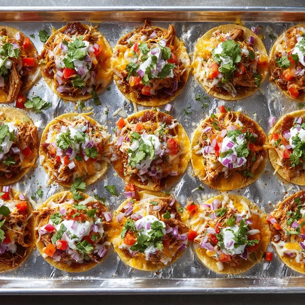 Mini Sheet Pan Tostadas Recipe