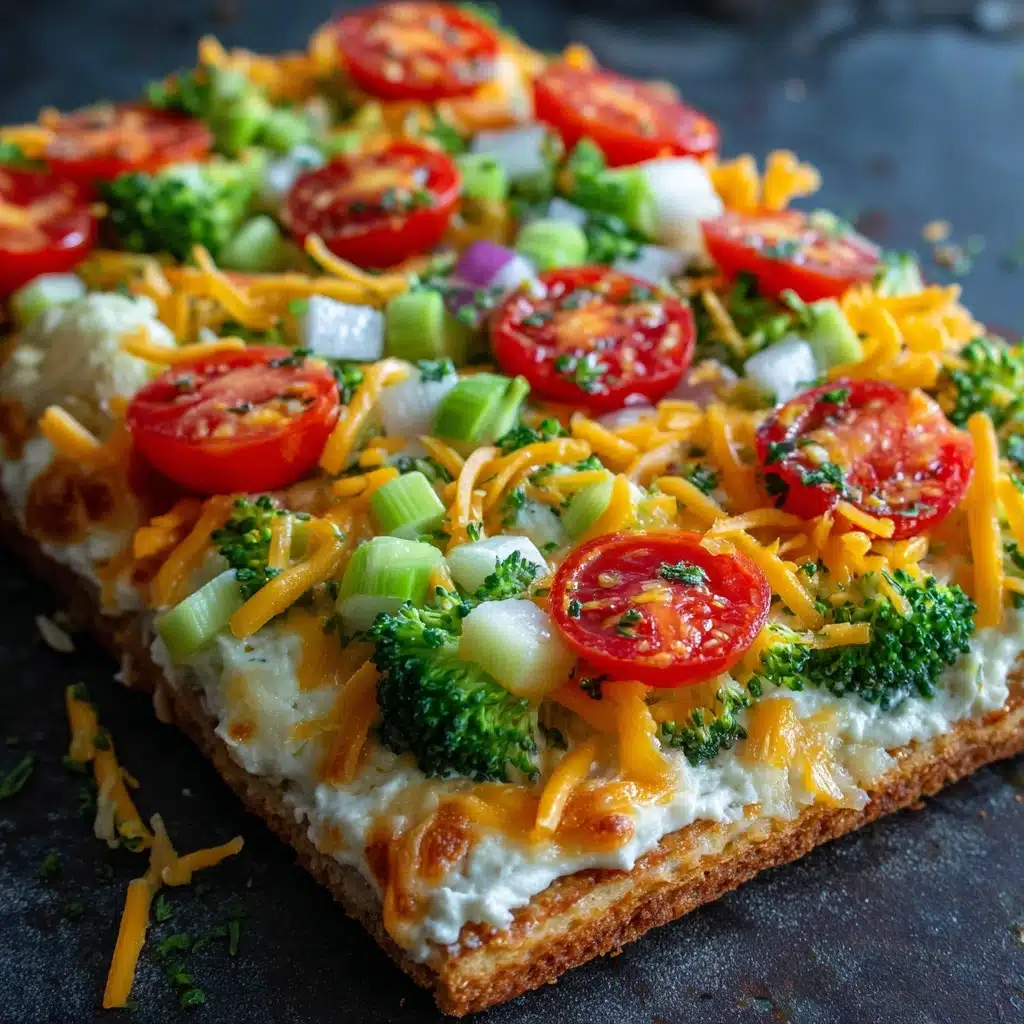 Vegetable Pizza Recipe - Recipe Image