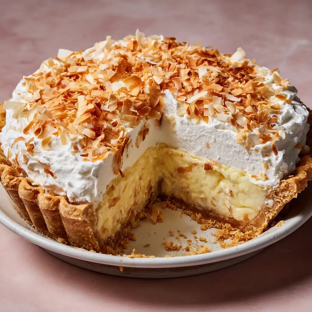 Grandma’s Homemade Coconut Cream Pie Recipe - Recipe Image