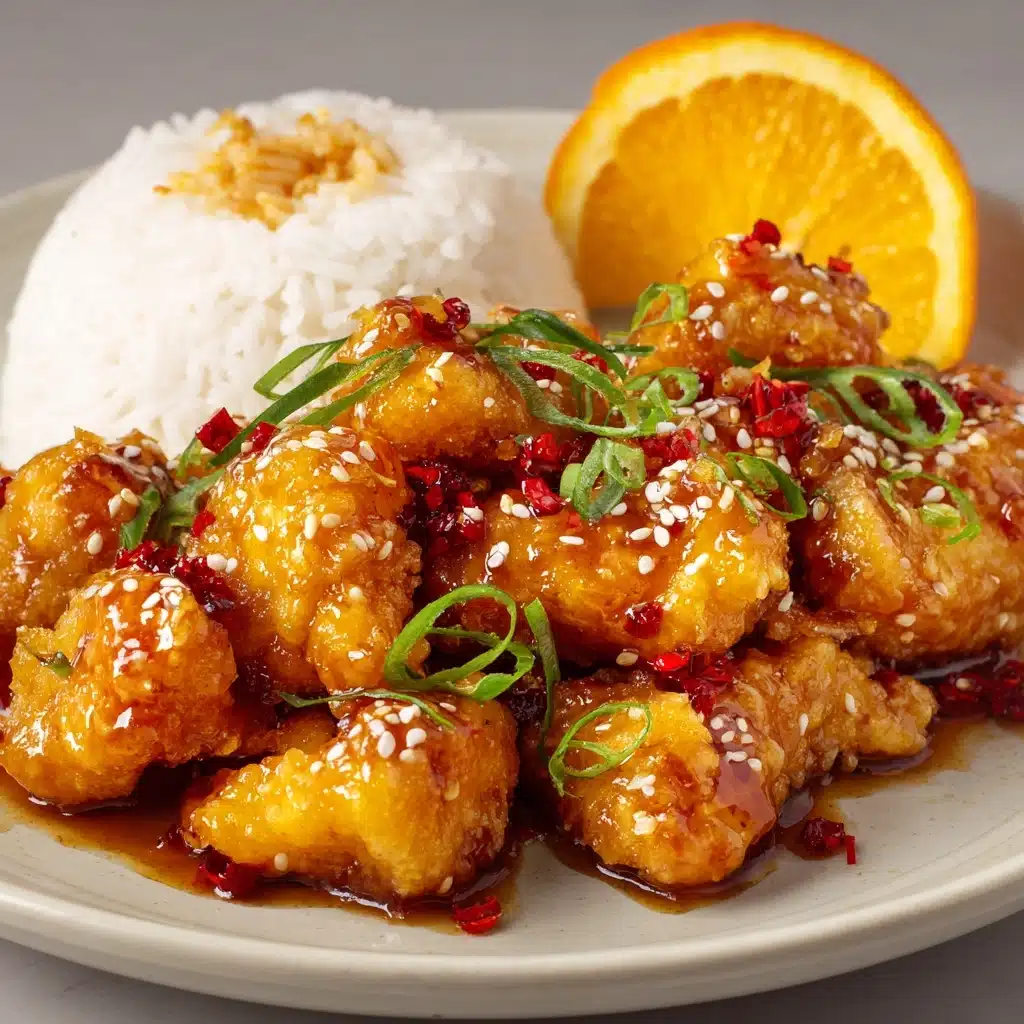 Panda Express copycat Orange Chicken Recipe