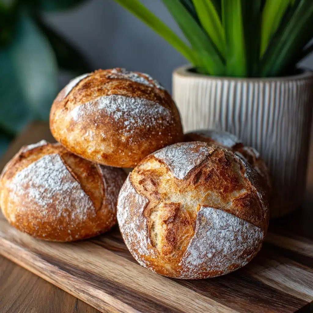 Rundstykker (Danish Breakfast Rolls) Recipe - Recipe Image