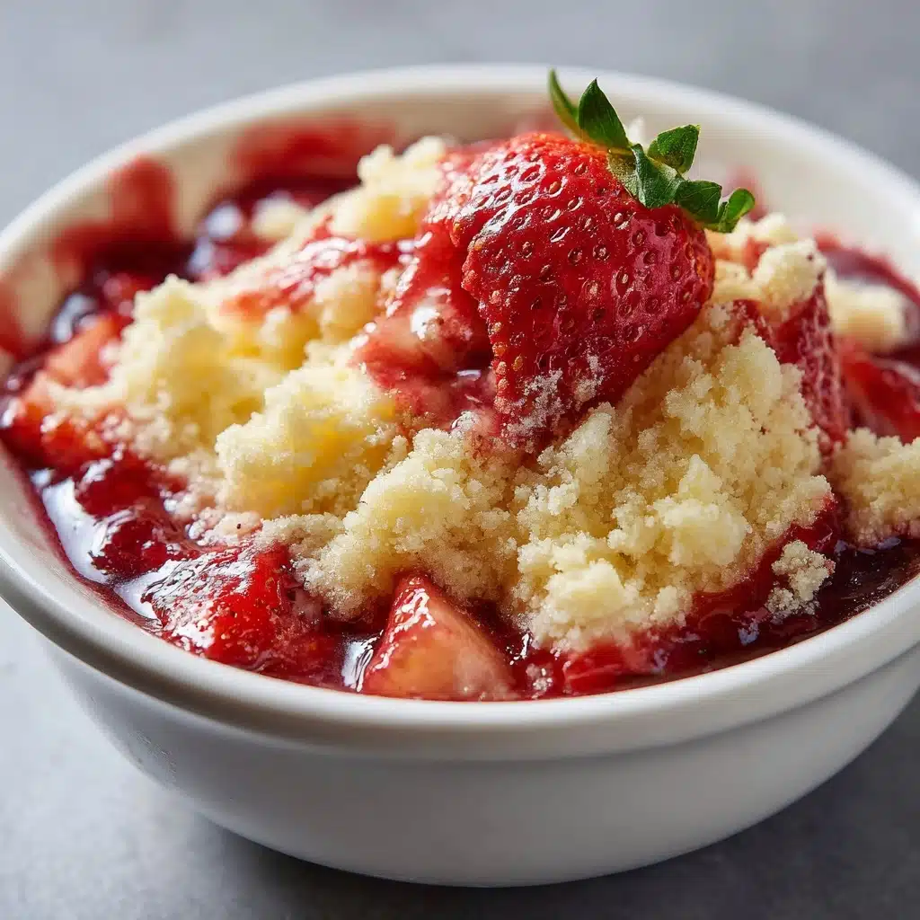 Strawberry Cheesecake Dump Cake Recipe - Recipe Image