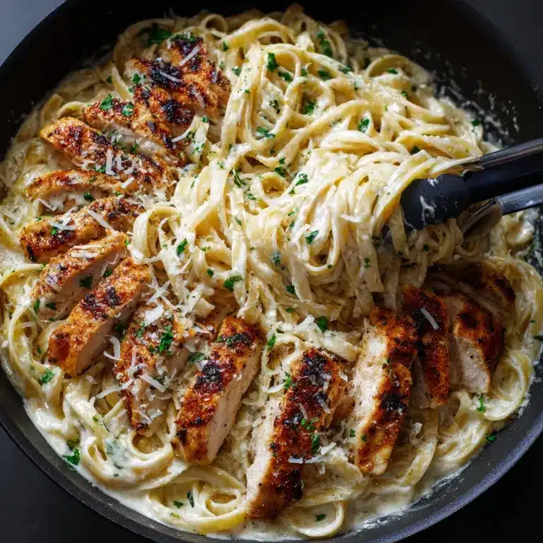 Chicken Fettuccine Alfredo Recipe