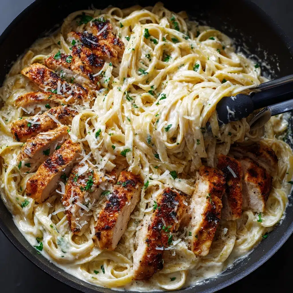 Chicken Fettuccine Alfredo Recipe - Recipe Image