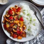 Jessica's Sheet Pan Cashew Chicken Recipe