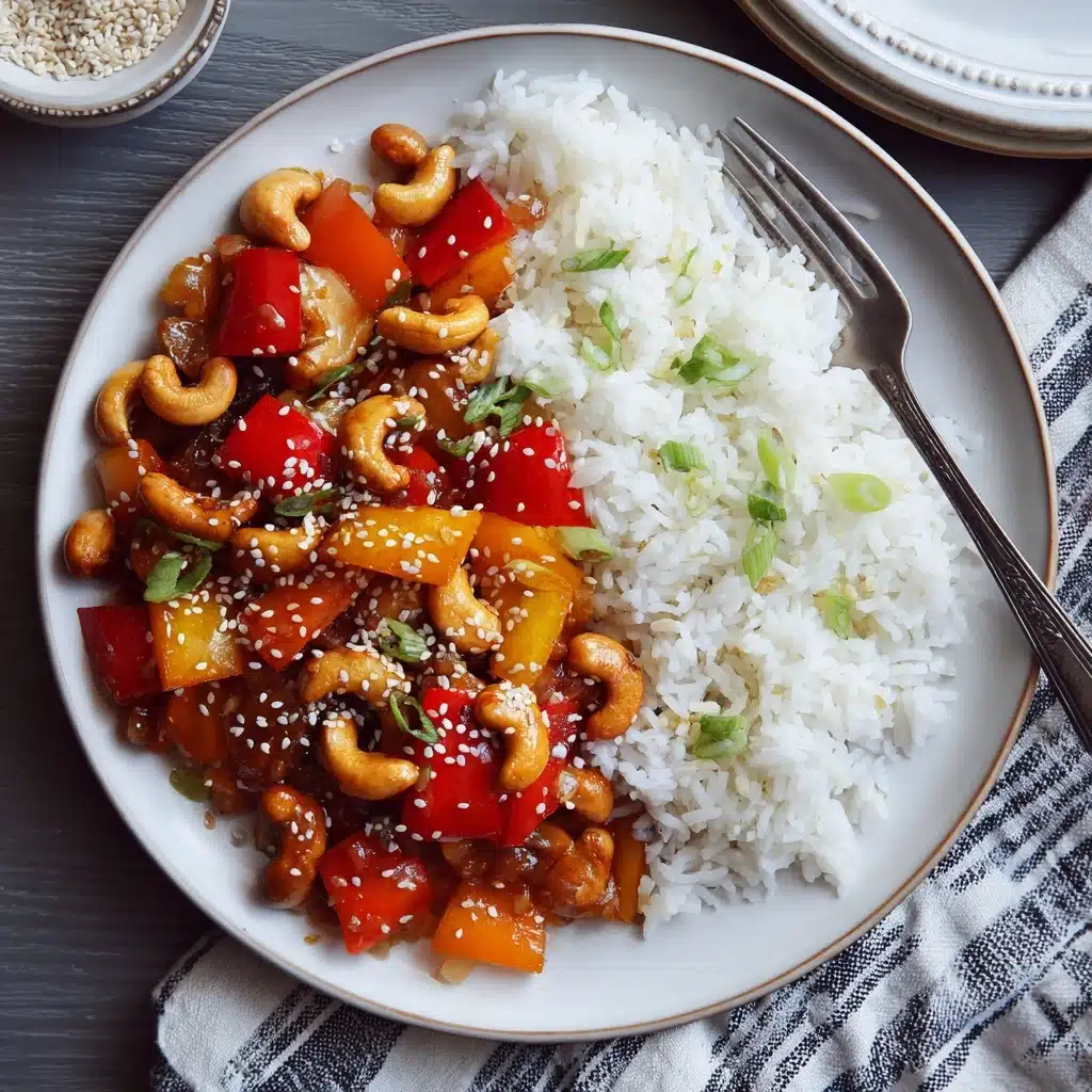 Jessica's Sheet Pan Cashew Chicken Recipe - Recipe Image