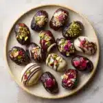 Cashew-Stuffed Chocolate Covered Dates Recipe