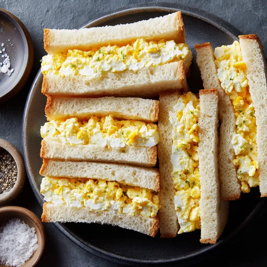 Japanese Egg Sandwich (Tamago Sando) Recipe - Recipe Image