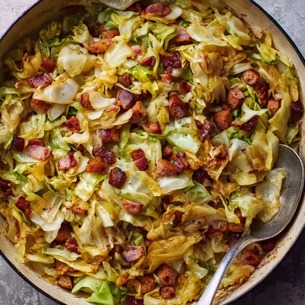 Fried Cabbage Recipe with Sausage Recipe