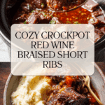 Crockpot Red Wine Braised Short Ribs Recipe