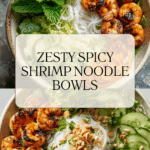 Spicy Shrimp and Noodle Bowls Recipe