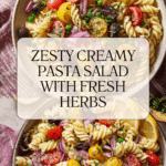 Healthy Creamy Pasta Salad Recipe